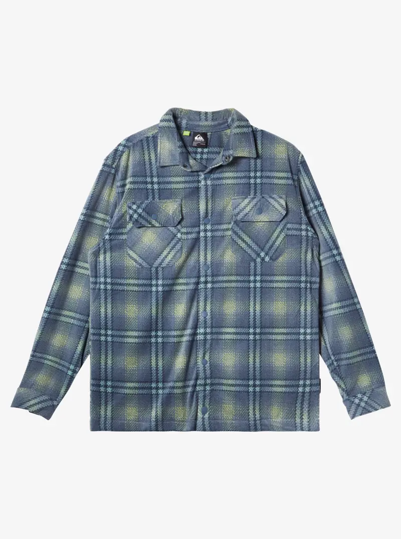 Quiksilver Surf Days Long-Sleeve Shirt In Vintage Indigo 1