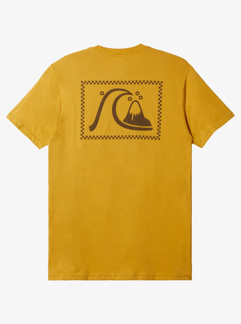 Quiksilver The Original Cotton Tee – Mustard Yellow 1