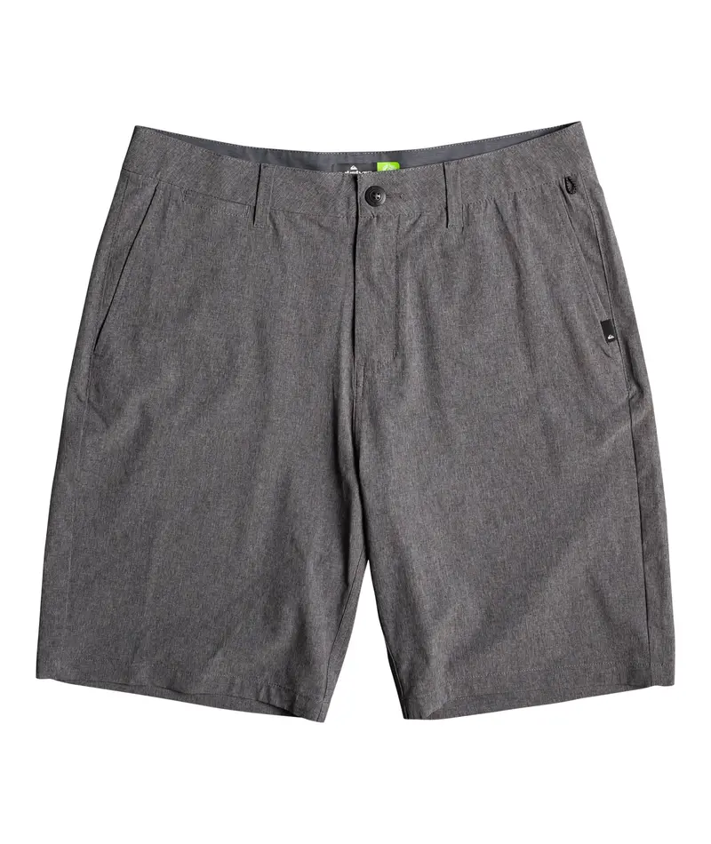 Quiksilver Union Heather Amphibian 20 Shorts In Black 1