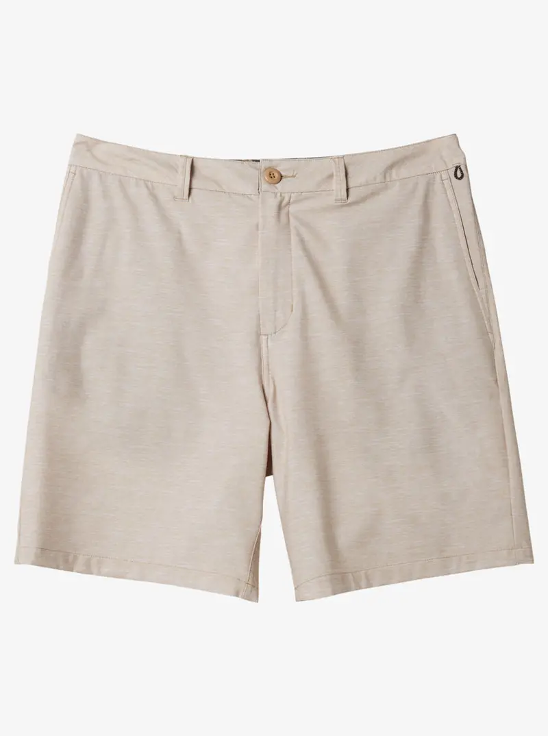 Quiksilver Union Heather Amphibian 20 Shorts In Khaki 1