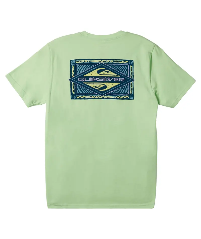 Quiksilver Vibing Short-Sleeve Tee In Paradise Green 1