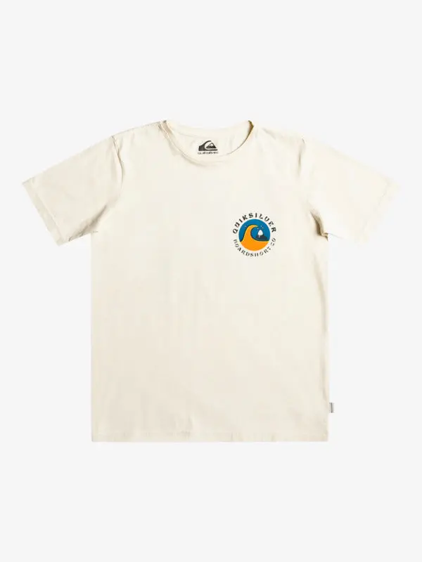 Quiksilver Youth Qs Bubble Stamp T-Shirt – Birch 1