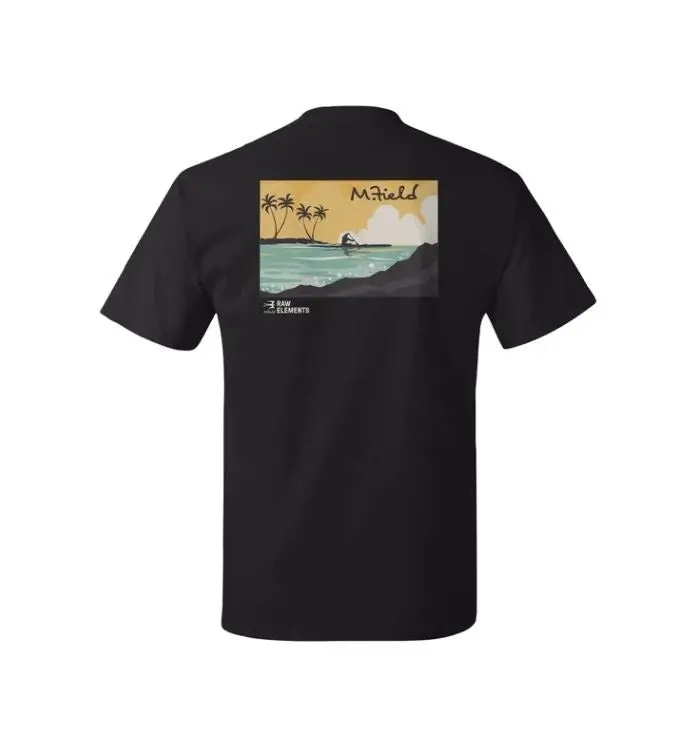 Raw Elements Mike Fields Canoe Cove Tee – Black 1