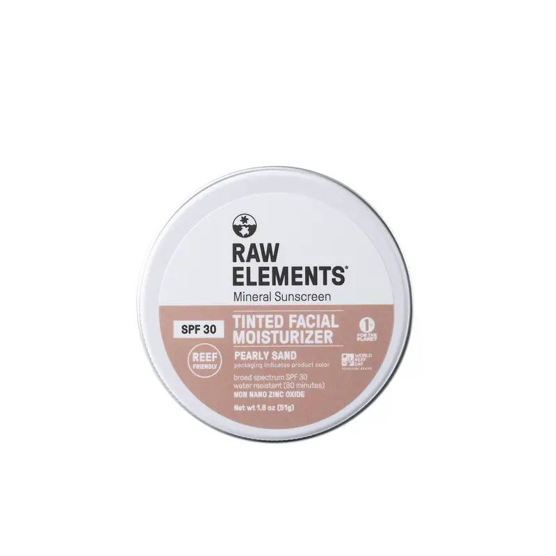 Raw Elements Tinted Facial Moisturizer Spf 30 – Pearly Sand 1