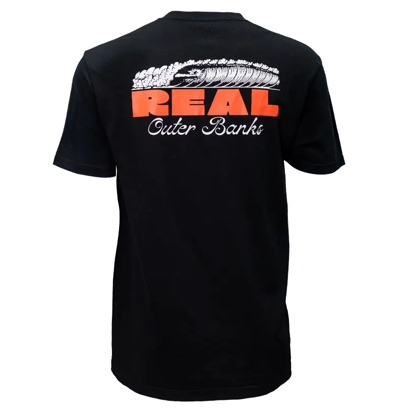 Real Black Taking Flight Minimalist Graphic Tee 1