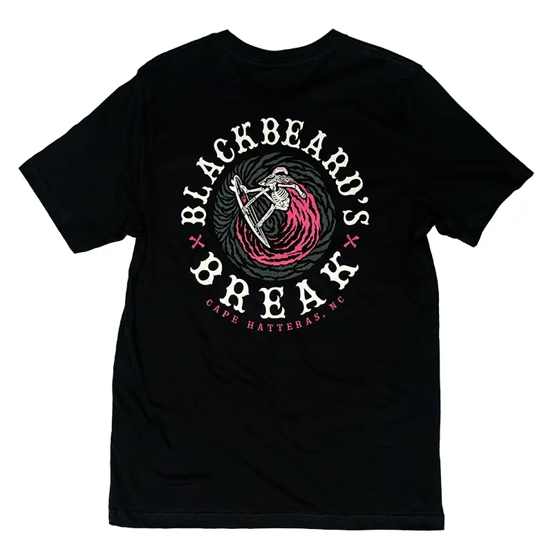 Real Blackbeards Break Short-Sleeve Tee In Black 1
