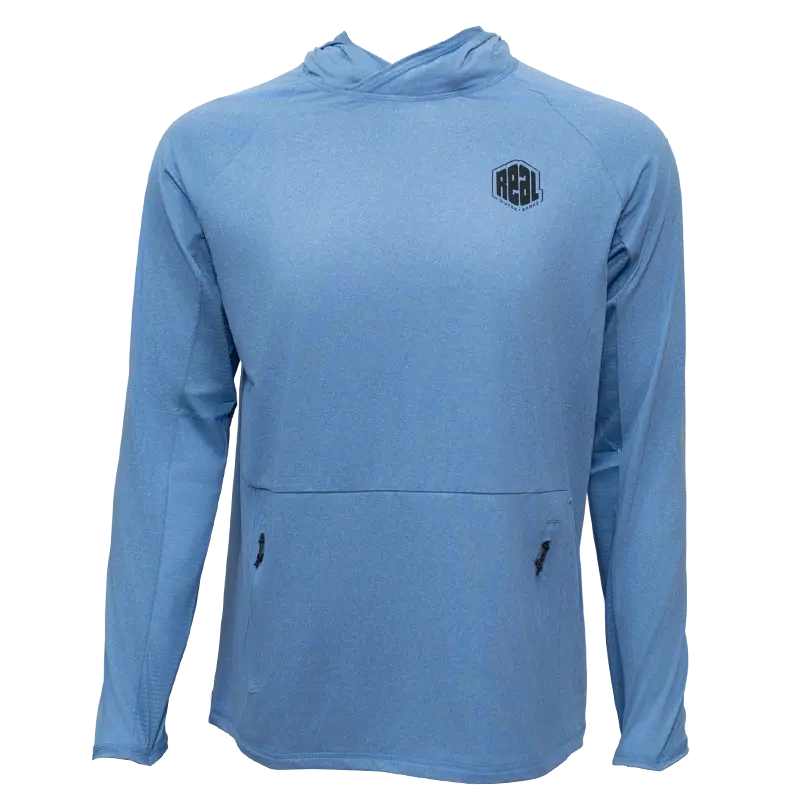 Real Buoy Performance Rashguard In Heather Blue 1