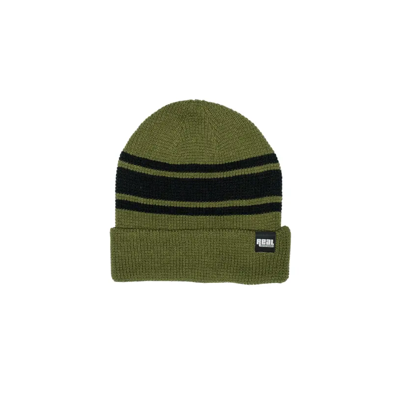 Real Dredge Beanie In Olive Green 1