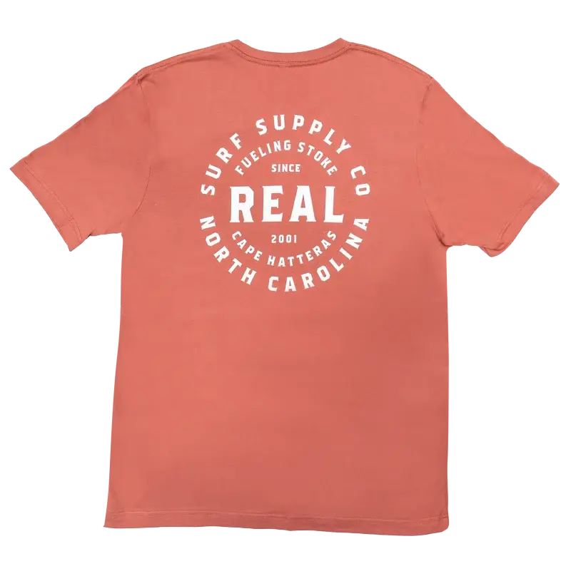 Real Fueling Stoke Short-Sleeve T-Shirt In Clay 1