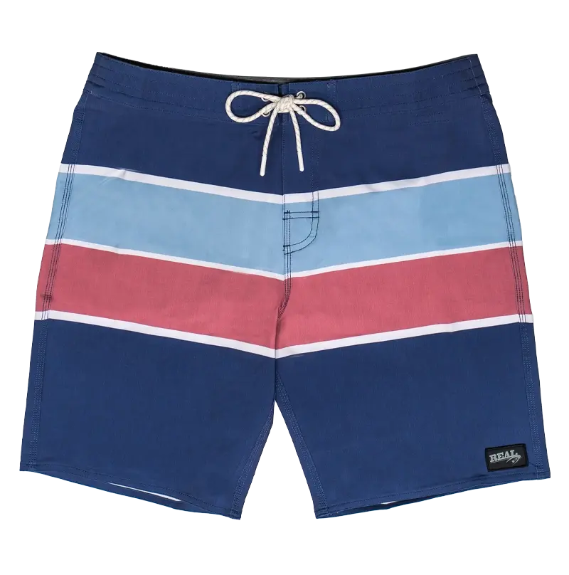 Real Highline Performance Boardshorts – Navy Quick-Dry Fabric 1