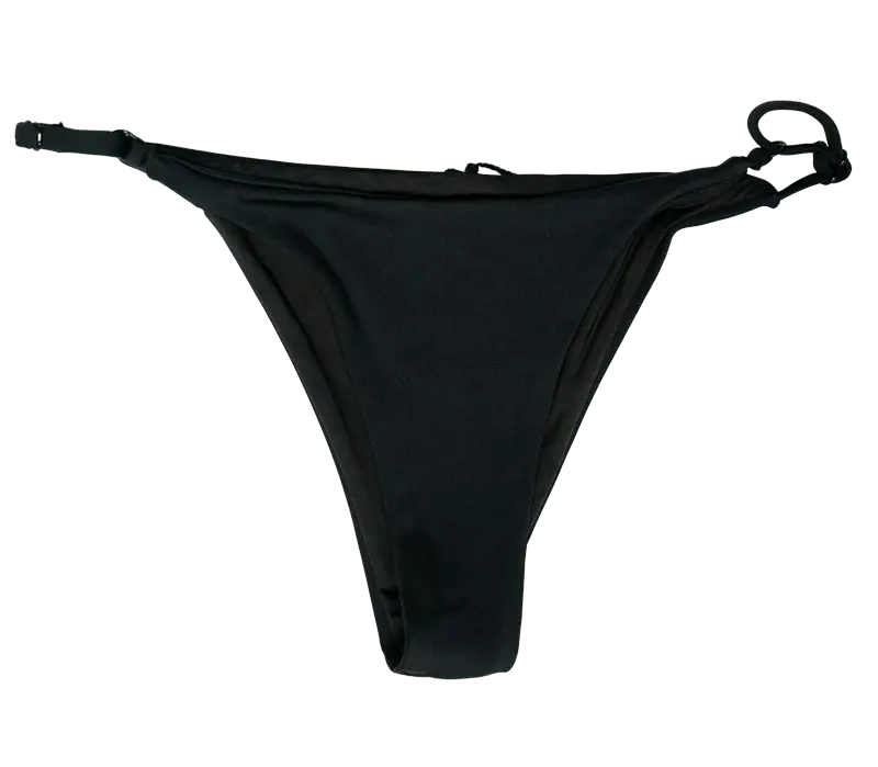Real Highwire Black Bikini Bottom – Minimalist Fit 1