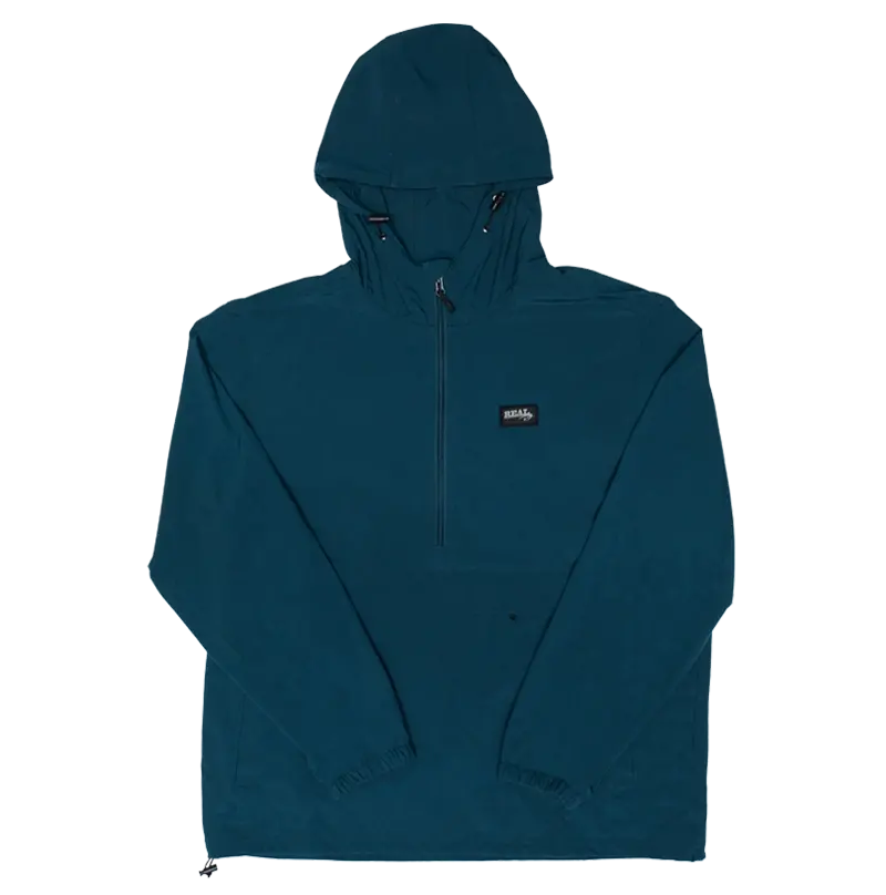 Real Legacy Jacket In Pacific – Water-Resistant Recycled Nylon Outerwear 1