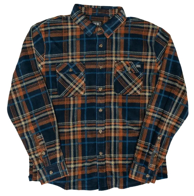 Real Modesto Long-Sleeve Shirt In Navy 1