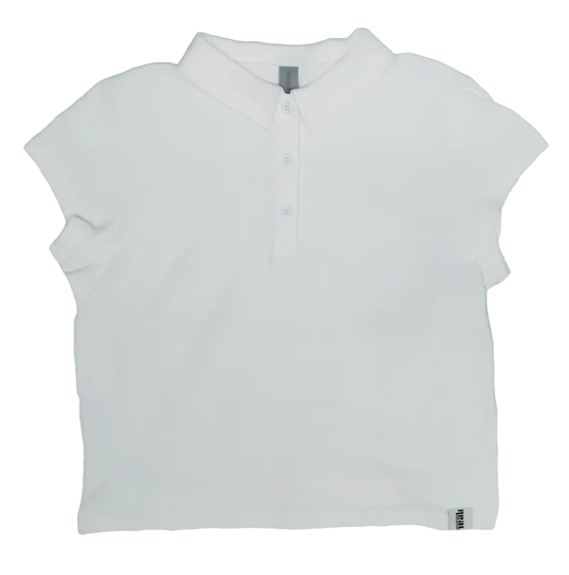 Real Paige Minimalist Cotton Shirt In Crisp White 1