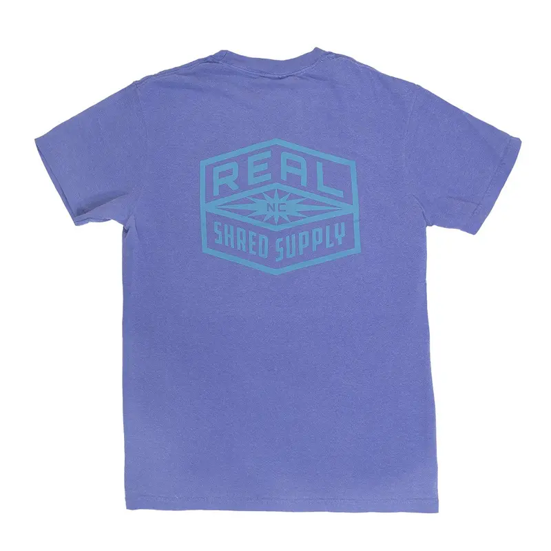 Real Shred Supply Graphic T-Shirt – Periwinkle 1