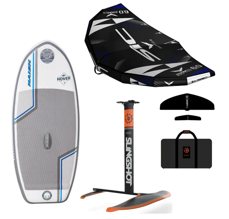 Real Sic Raptor 7M Wing Foil System – Paired With Naish 170L Inflatable Board 1