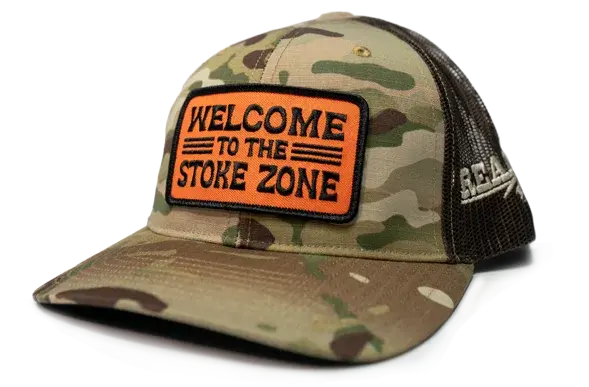 Real Stoke Zone Cap In Multicam Original & Coyote Brown 1
