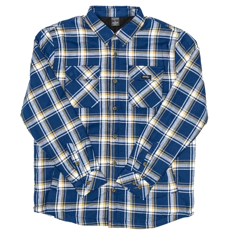 Real Stylo Lightweight Utility Jacket In Navy 1