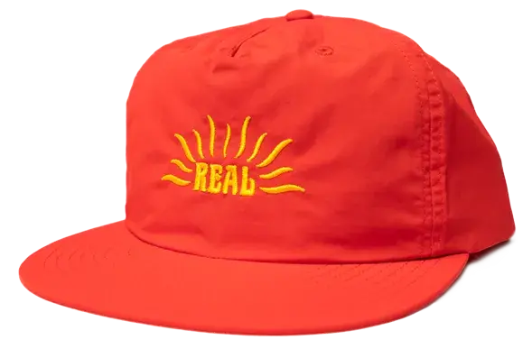 Real Sun Rays Performance Surf Hat – Fyre Orange 1