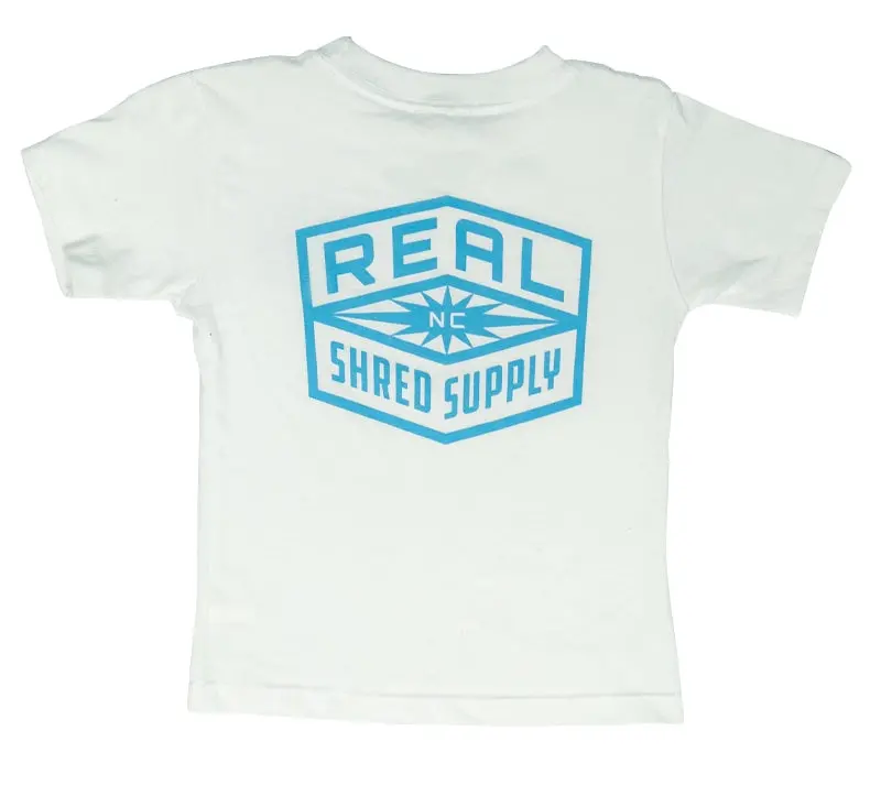 Real Toddler Shred Supply Graphic T-Shirt In White 1