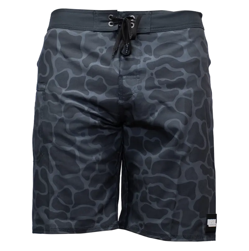 Real Vaults Surf-Ready Boardshorts In Camo Heather 1
