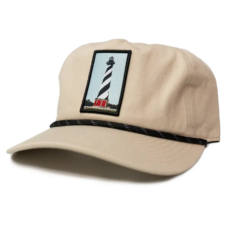 Real Vintage Lighthouse Patch Cap – Stone Grey 1