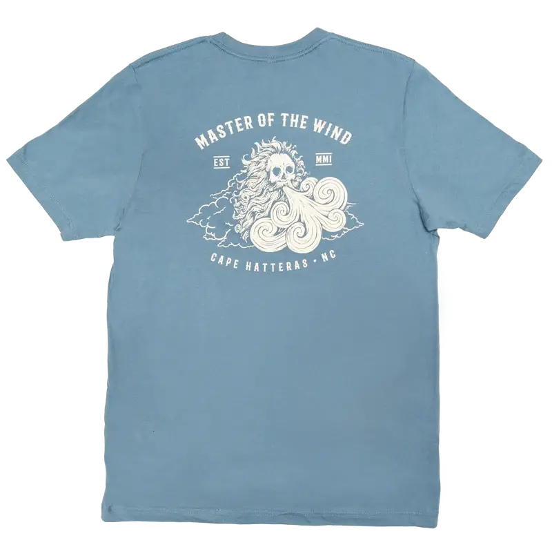Real Wind Master Performance Tee In Slate Grey 1