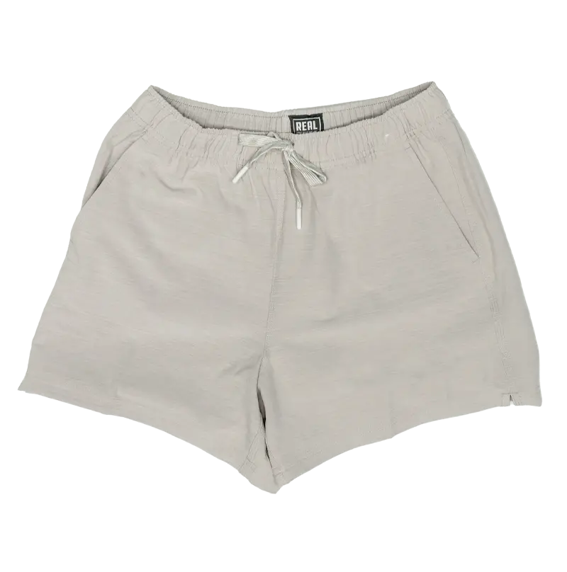 Real Women'S Stone-Colored Hybrid Volley Shorts 1