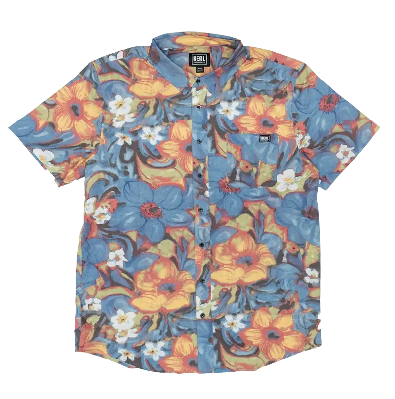 Real Wyden Sea Short-Sleeve Shirt In Blue 1