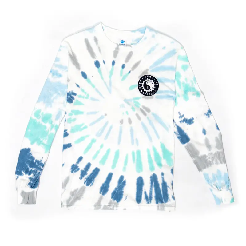 Real Yin Yang Long-Sleeve Tee In Glacier Grey 1