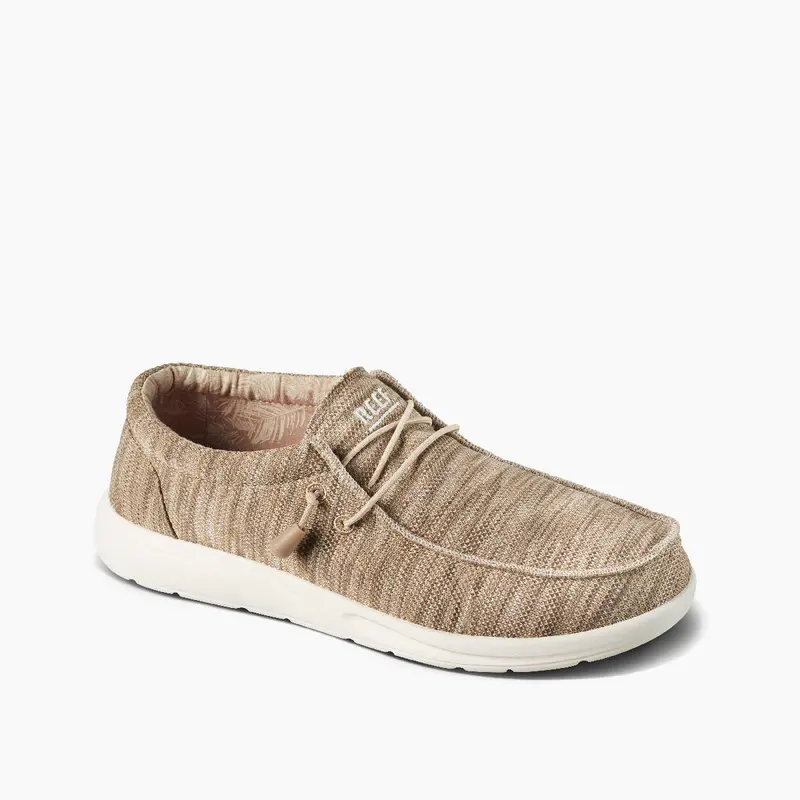 Reef Cushion Coast Mesh Sneaker In Tan And Bone 1