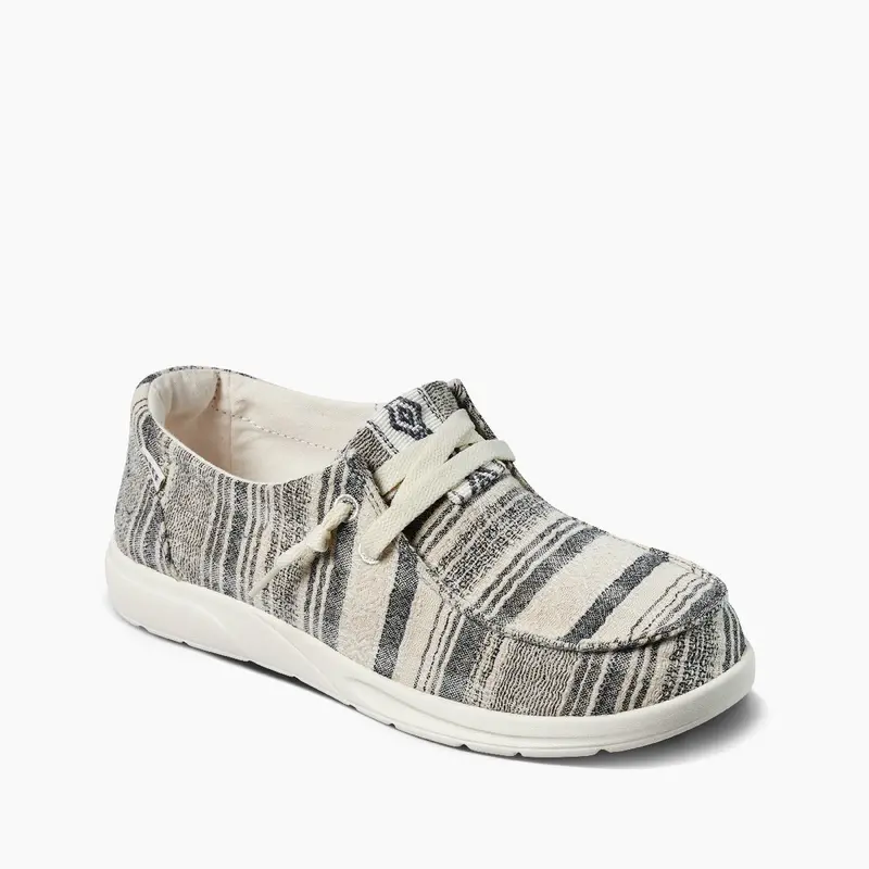 Reef Cushion Coast Sneaker With Black Stripe Accent 1