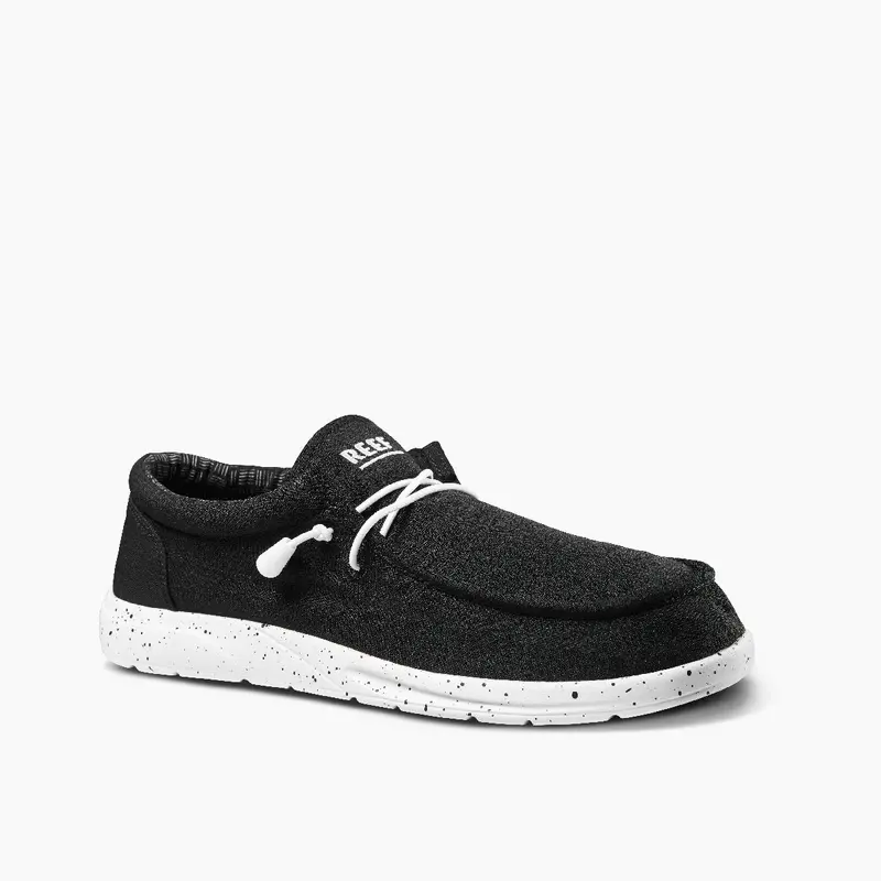 Reef Cushion Coast Tx Shoe – Black & White 1