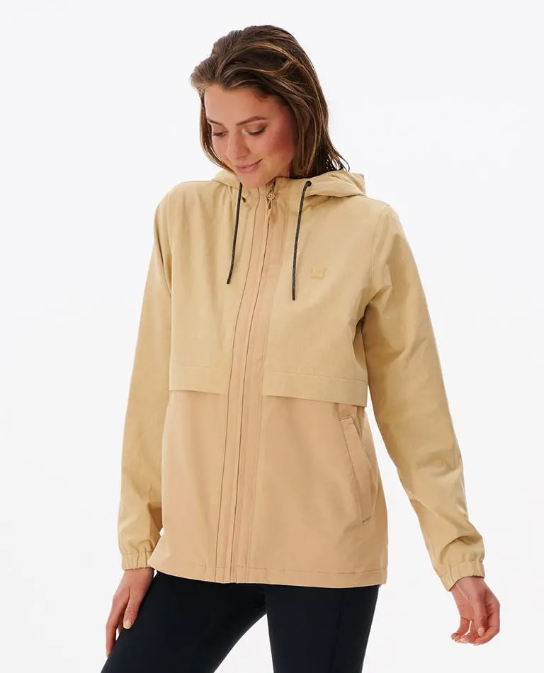 Rip Curl Anti-Series Elite Iii Waterproof Jacket In Sand 1