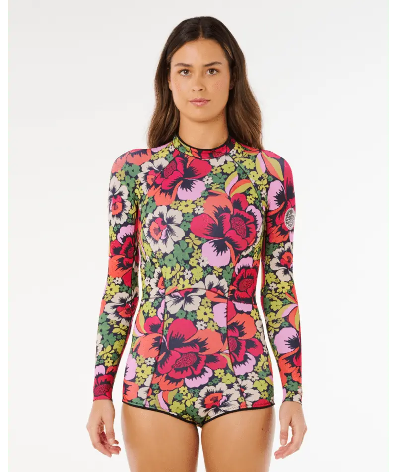 Rip Curl Bloom G-Bomb 1.5Mm Back-Zip Long-Sleeve Springsuit 1