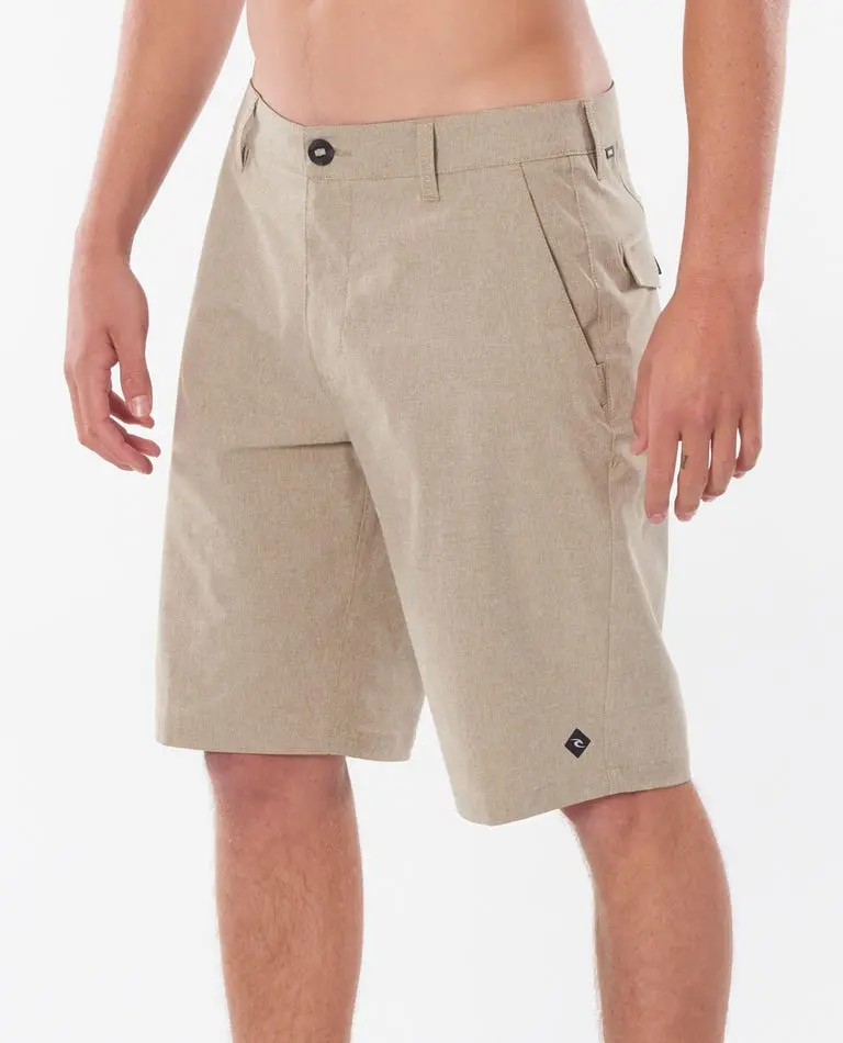 Rip Curl Boardwalk Phase Summer Shorts In Khaki 1