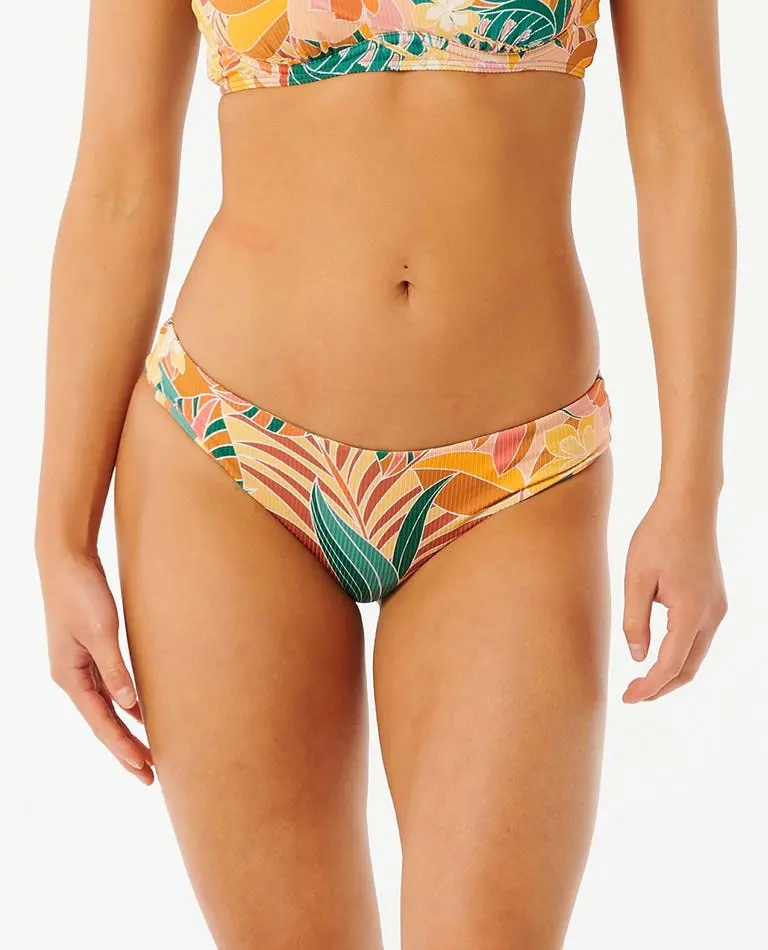 Rip Curl Brazilian Soul Revo Cheeky Bikini Bottom In Multicolor 1
