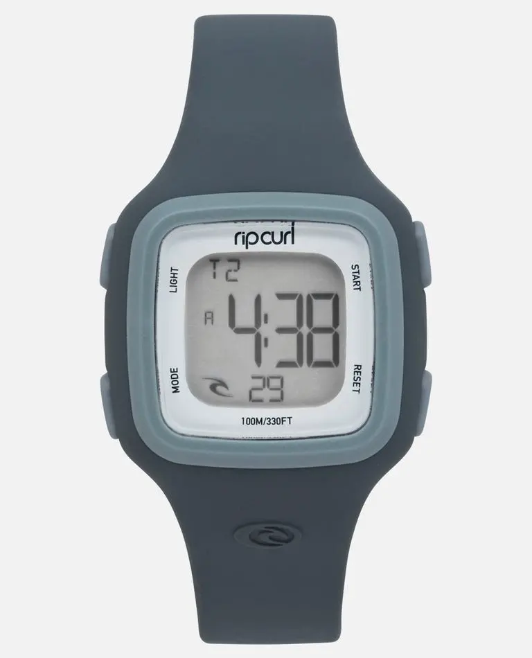 Rip Curl Candy 2 Digital Watch – Steel Grey Silicone Band, Sporty Casual Design 1