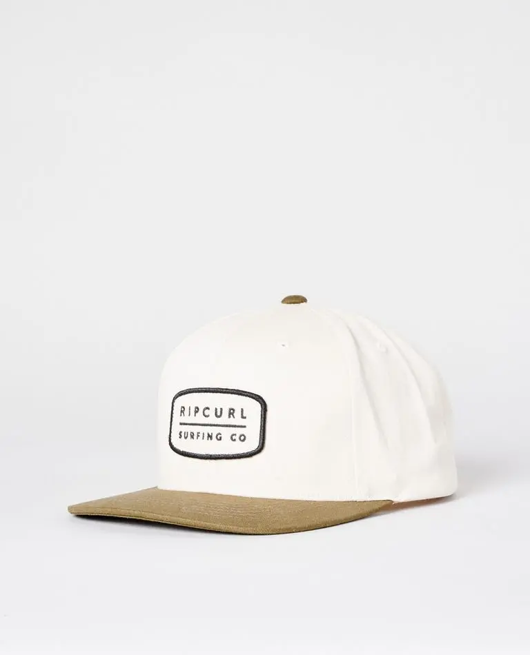 Rip Curl Driven Snapback Hat – Bone Finish 1
