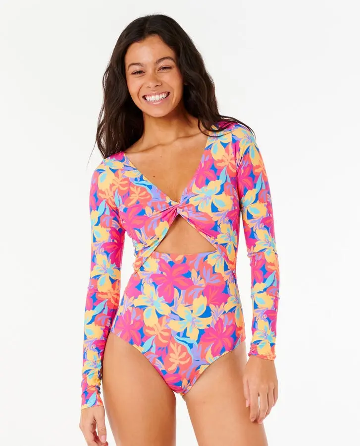 Rip Curl Es Vedra Long-Sleeve One-Piece Swimsuit – Multi-Color 1