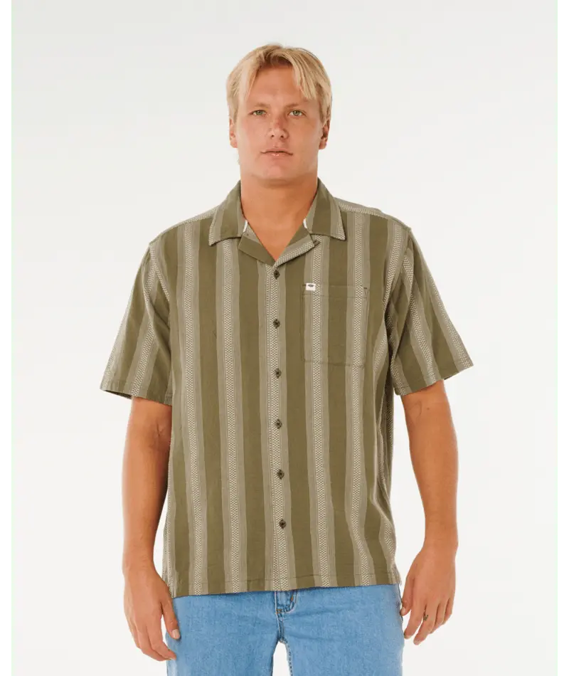 Rip Curl Fatigue Classic Surf Weaver Button-Down Shirt 1