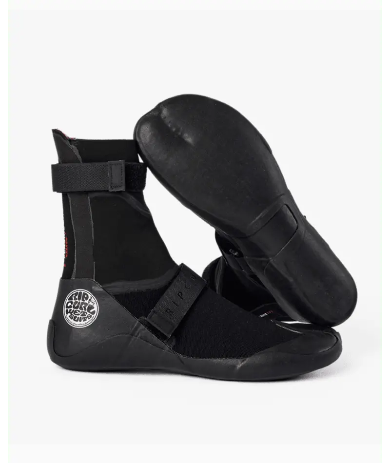 Rip Curl Flashbomb 7Mm Rt Neoprene Booties – Black 1