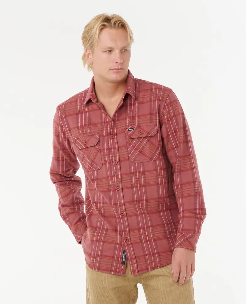 Rip Curl Griffin Flannel Shirt – Apple Butter 1