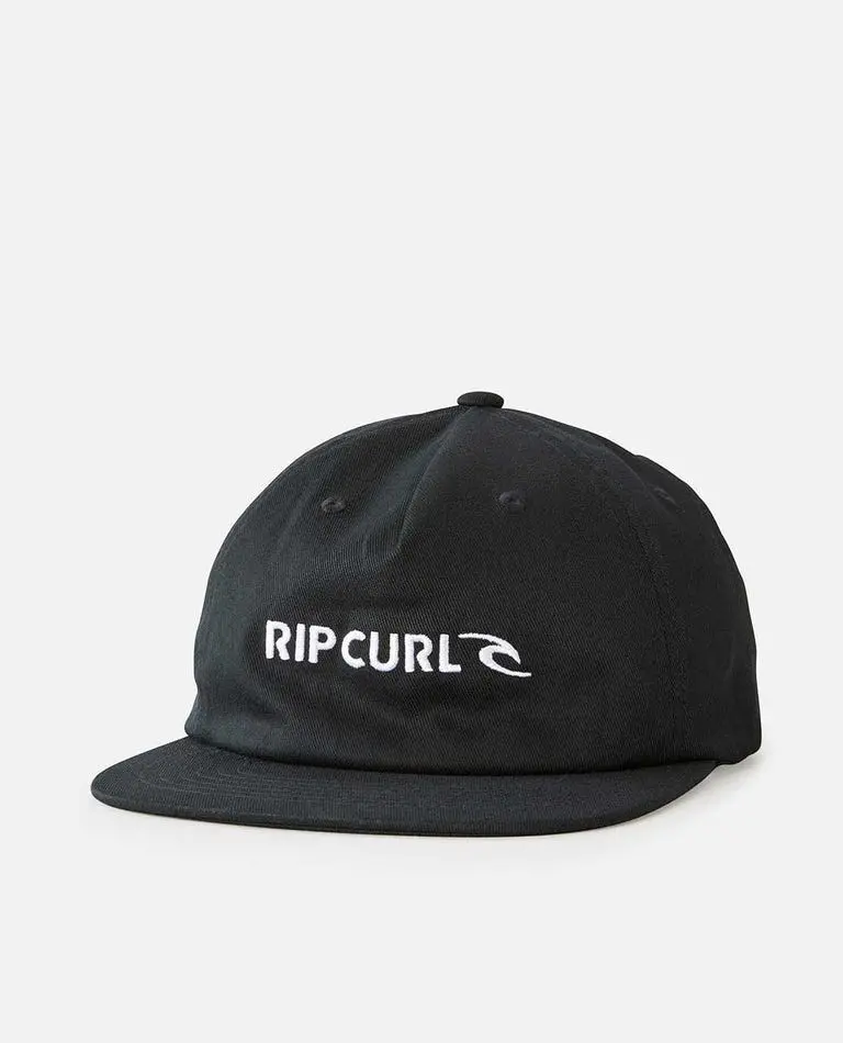 Rip Curl Icon Flexfit Adjustable Hat – Matte Black 1