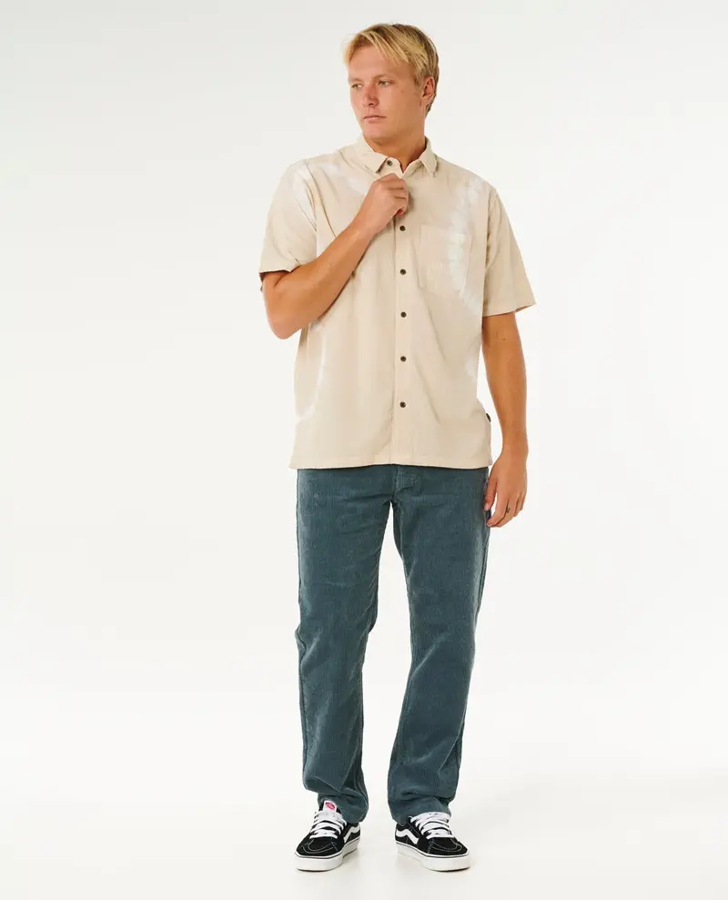 Rip Curl Pacific Rinse Button-Down Shirt – Bone 1