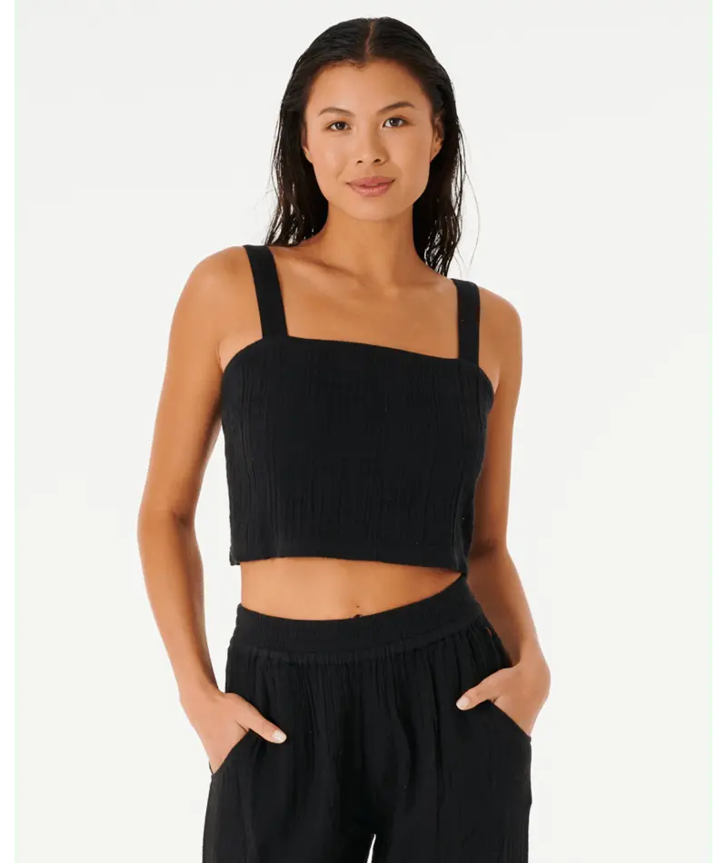 Rip Curl Premium Surf-Style Tank – Classic Black 1