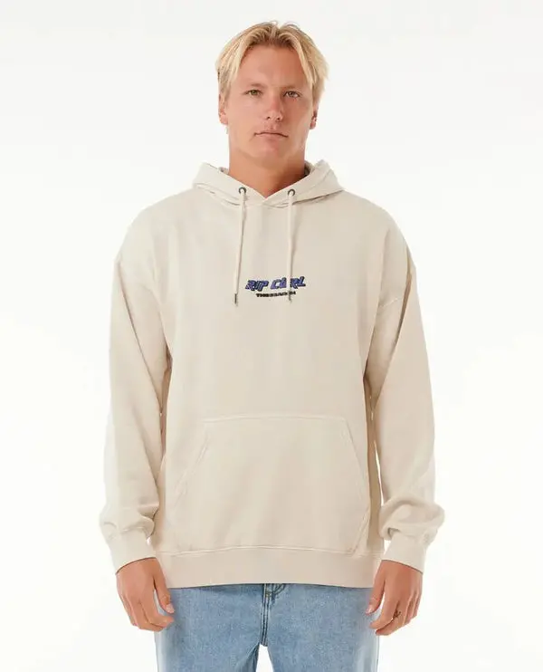 Rip Curl Quest Vintage White Hooded Sweatshirt 1