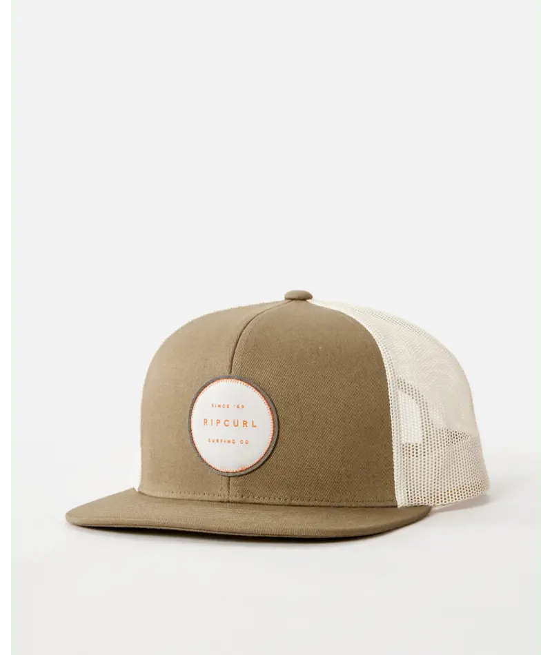 Rip Curl Routine Trucker Hat – Light Olive Camo 1