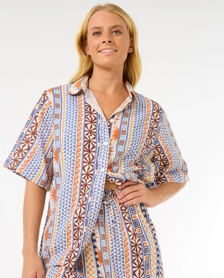 Rip Curl San Carlos Short-Sleeve Shirt In Multicolor 1