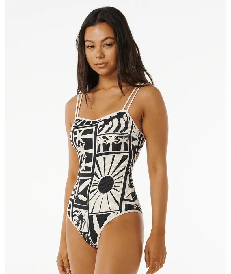 Rip Curl Santorini Sun D-Dd One-Piece Swimsuit – Black 1